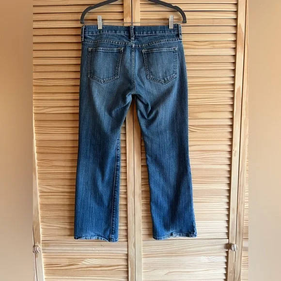 ✌🏼Old Navy Diva Jeans Size 6 Short Perfectly Distressed Straight Leg Boho Style - Picture 4 of 10